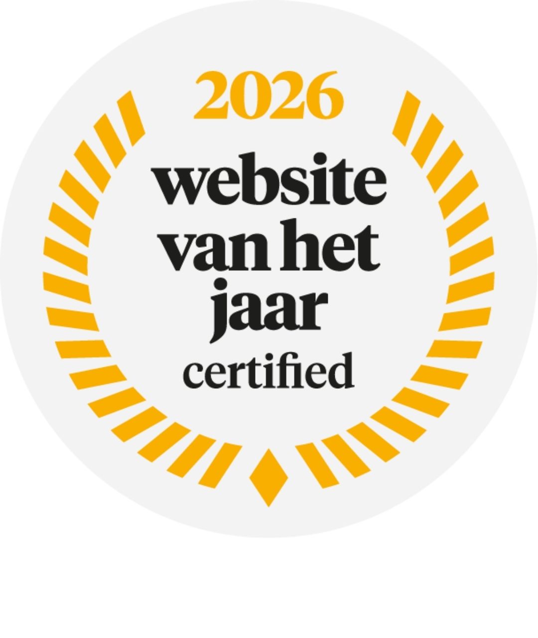 Website of the Year 2026 certified